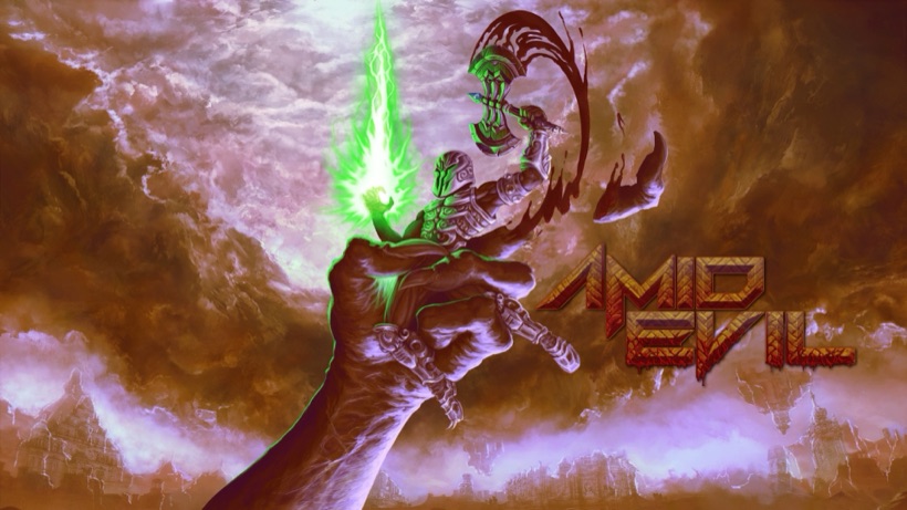 AMID EVIL cover