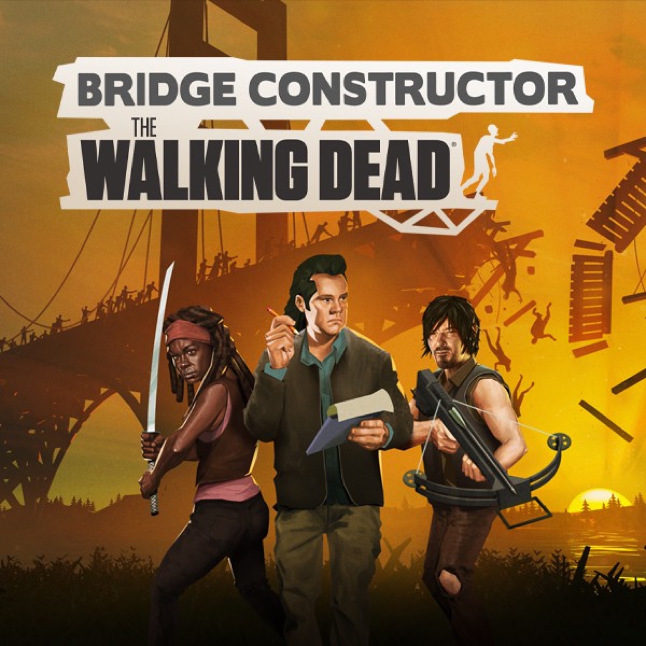 Bridge Constructor: The Walking Dead screenshot