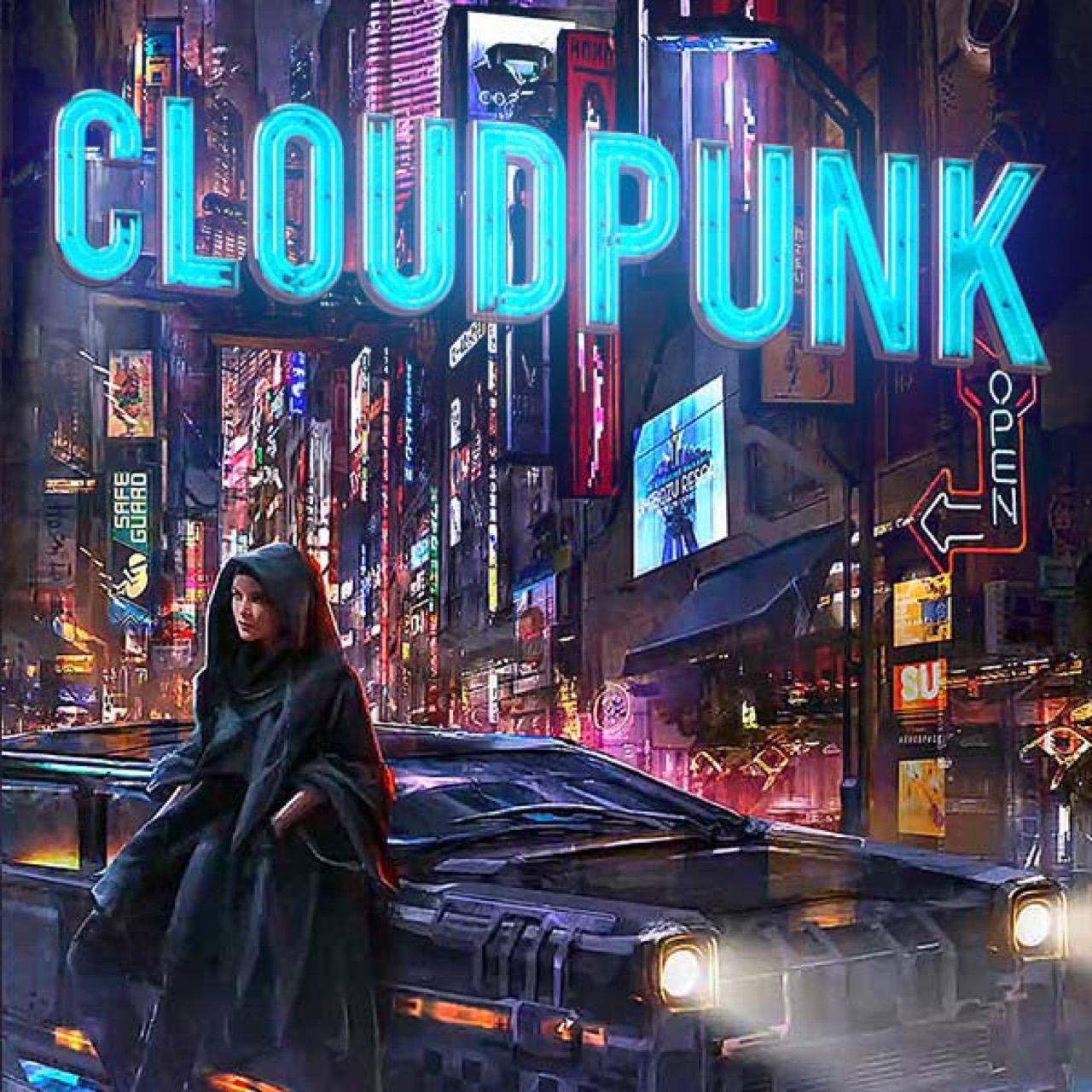 Cloudpunk screenshot