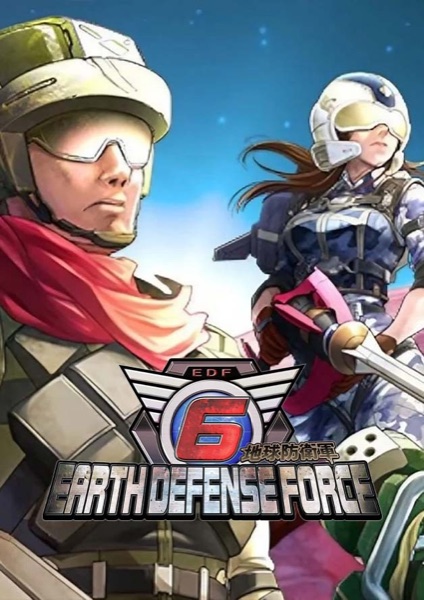 EARTH DEFENSE FORCE 6 poster
