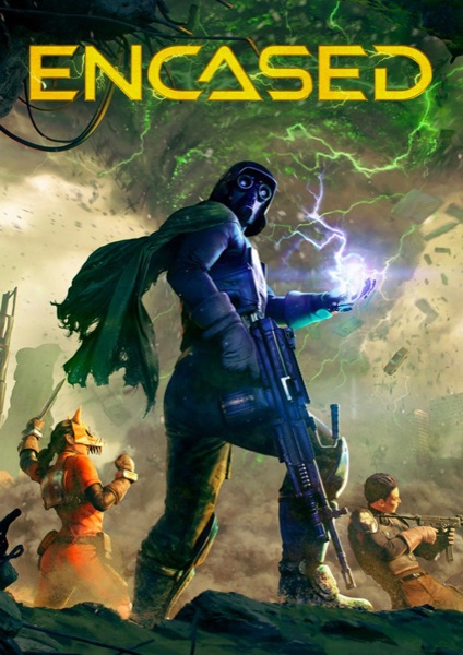 Encased poster