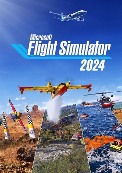 Microsoft Flight Simulator 2024 poster