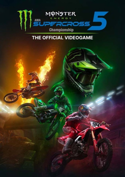Monster Energy Supercross - The Official Videogame 5 poster