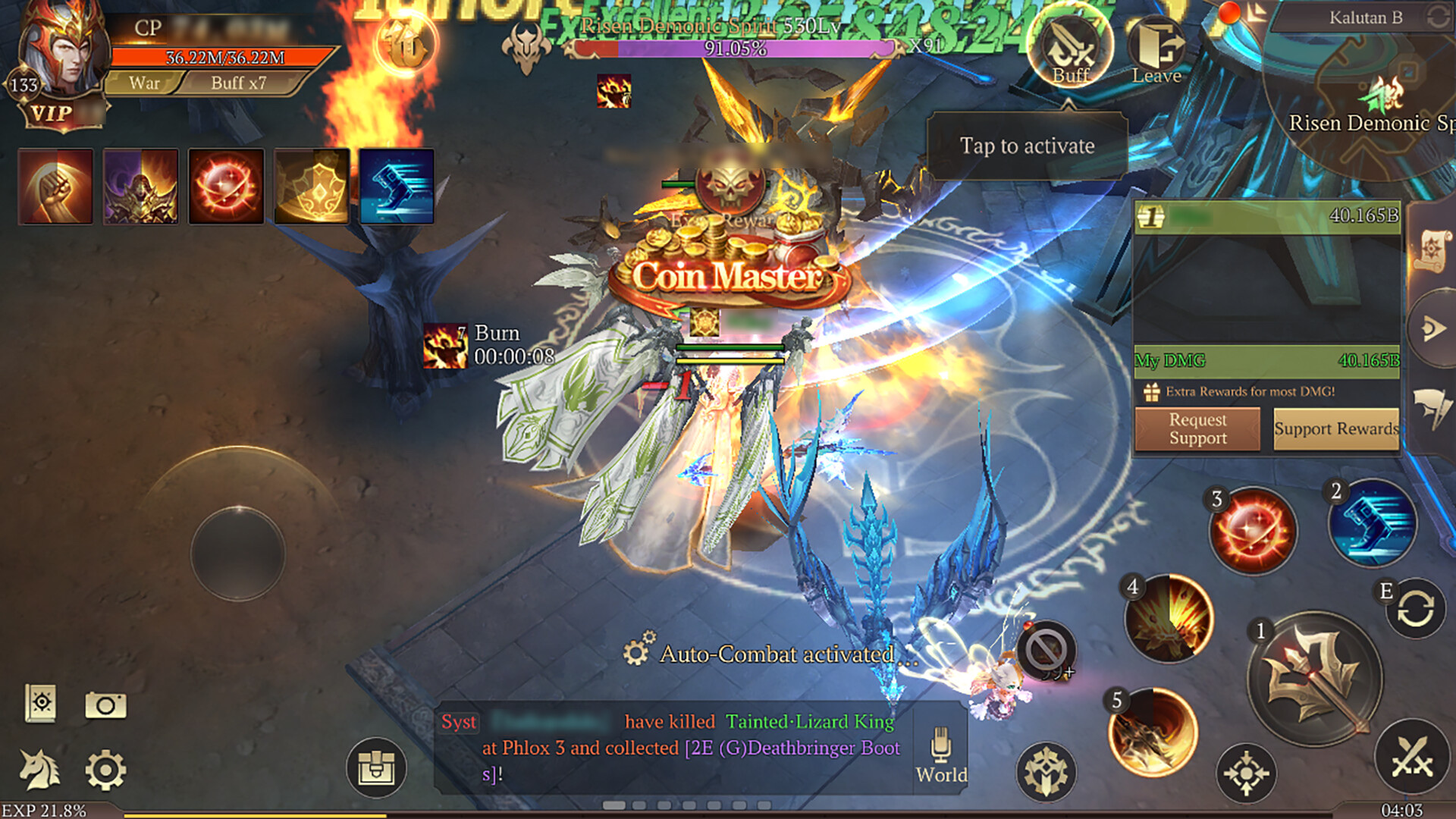 Version 1.05 update introduces the Dark Lord class