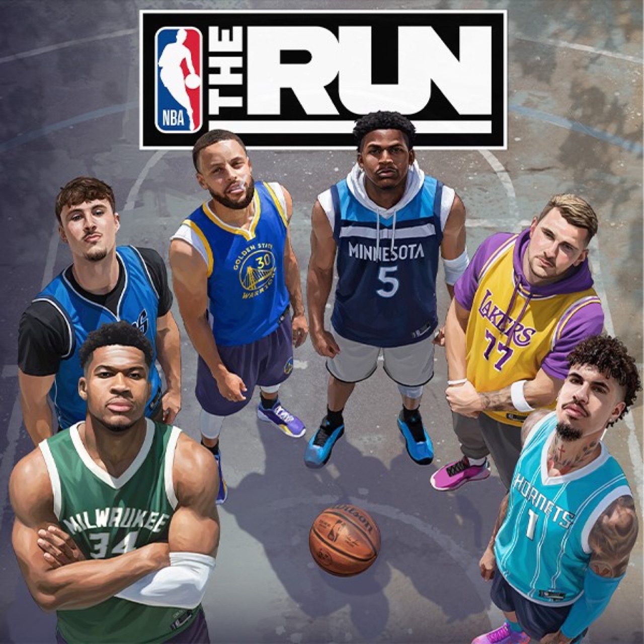 NBA THE RUN screenshot