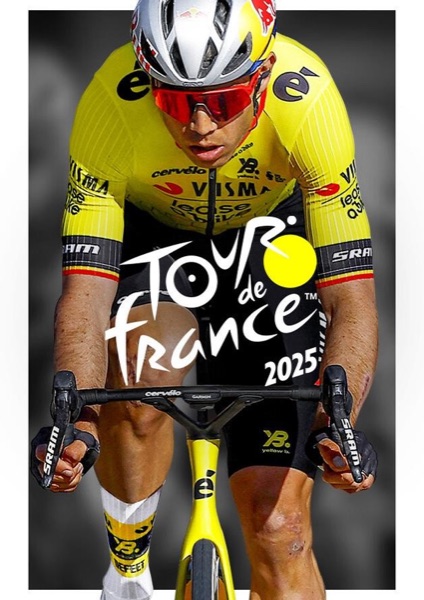 Tour de France 2025 poster